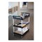 Rubbermaid Commercial Plastic, 300 lb Load Capacity, 3 Shelves, 40.63" W FG409100BLA - alternate 8